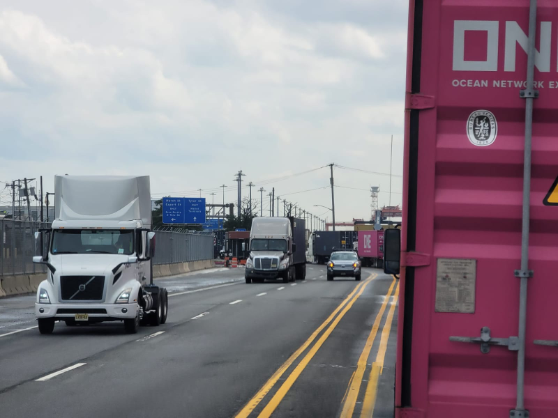 Container truck